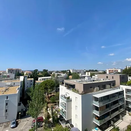 Le Buffel - Appartement 4 Chambres, Parking, Wi-Fi, Tram - 8Pers Montpellier Exterior photo